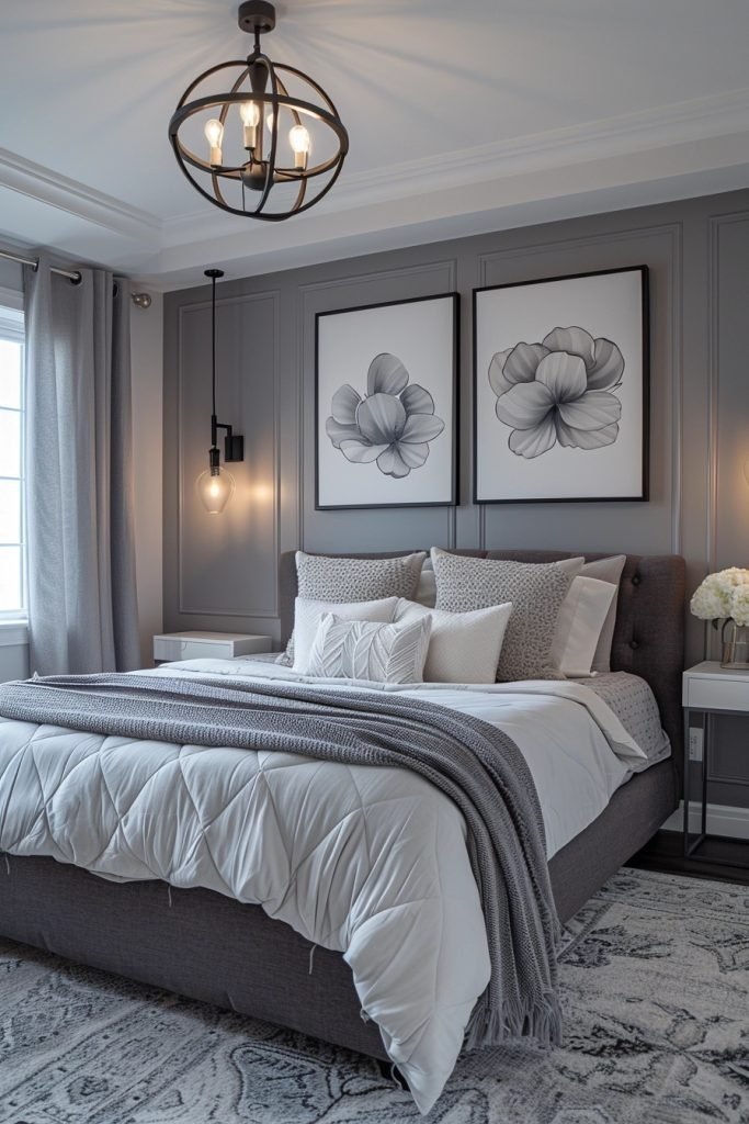 Chic Monochrome Guest Spaces