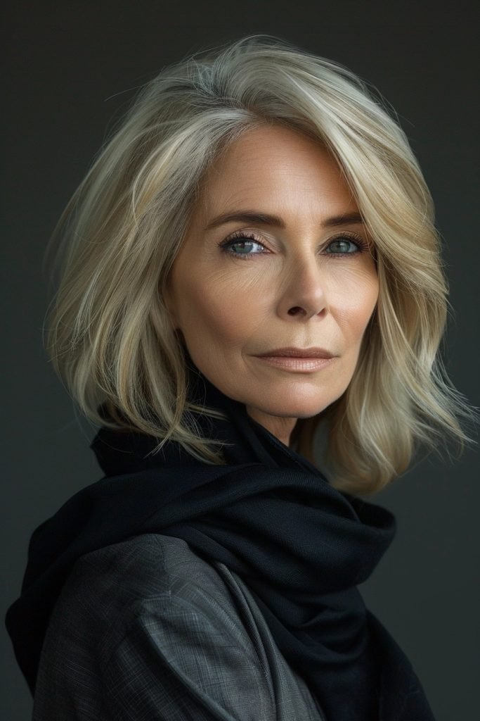 Classic Bob hairstyles 50 year old women