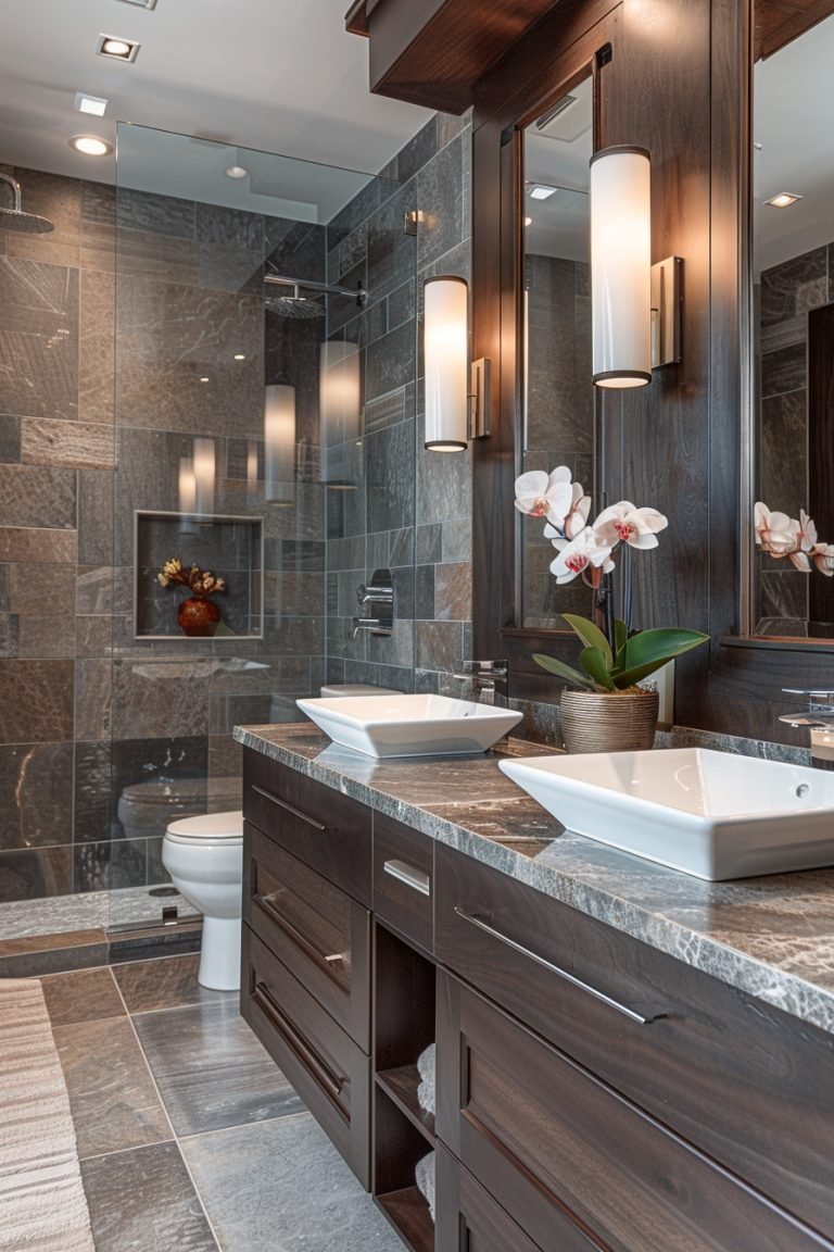 29 Urban Bathroom Ideas To Infuse Your Home With City Style - Courtneys World