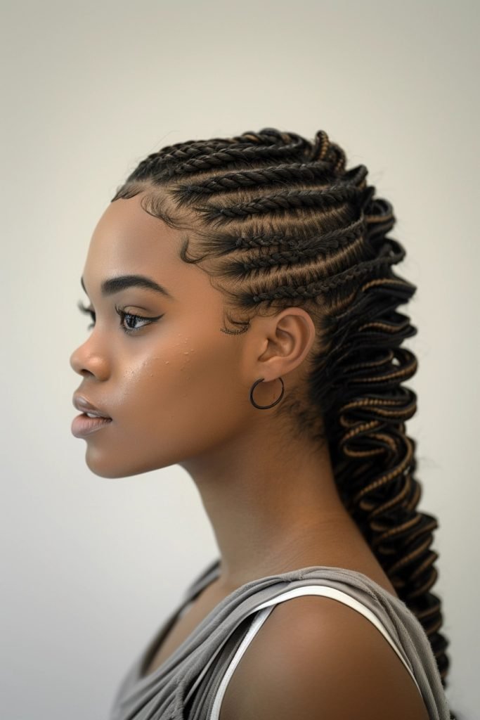 Box Braids hairstyles for black hair