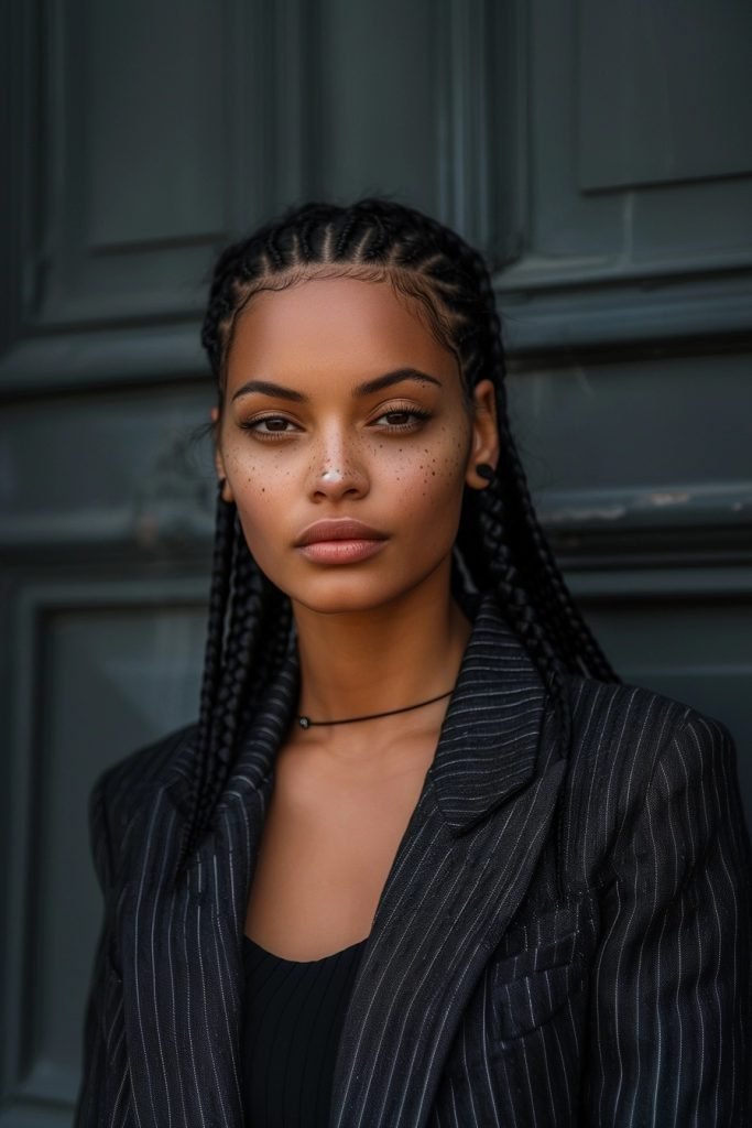 Box Braids hairstyles for black hair