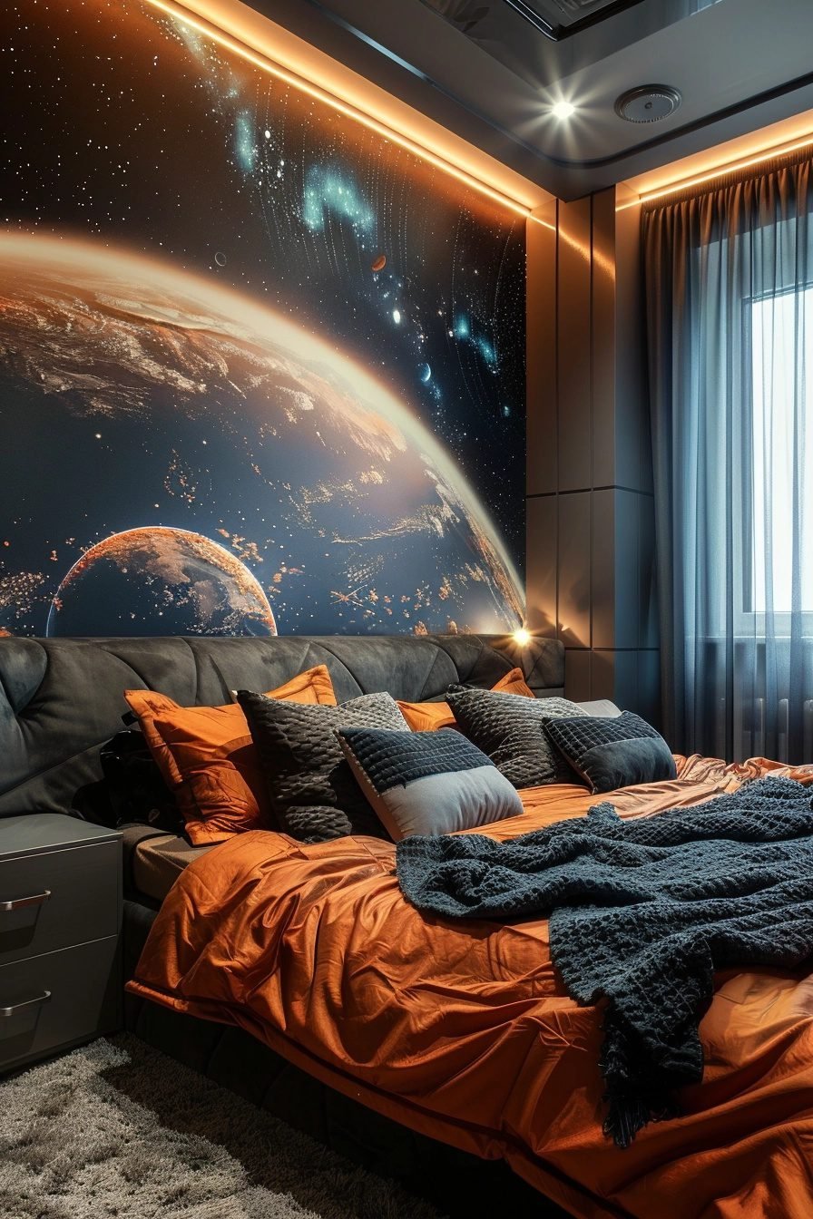 Picture of 29 Celestial Bedroom Decor Ideas To Make Your Room Shine - Courtneys World