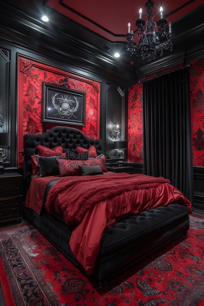 Crimson and Black Gothic Havens