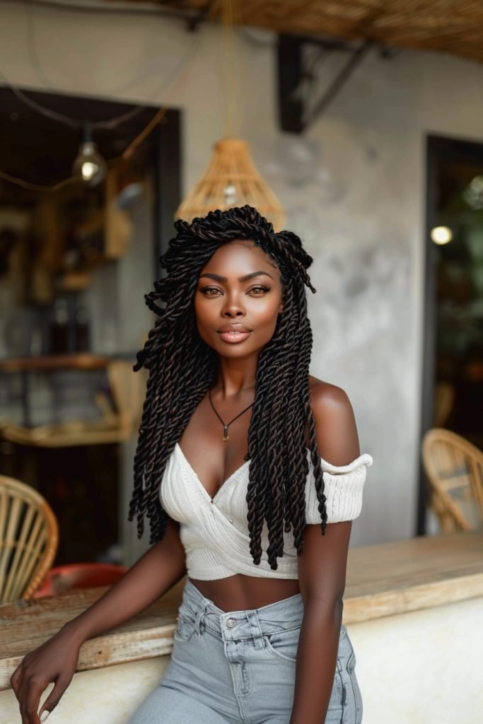 Crochet Braids hairstyles for black hair
