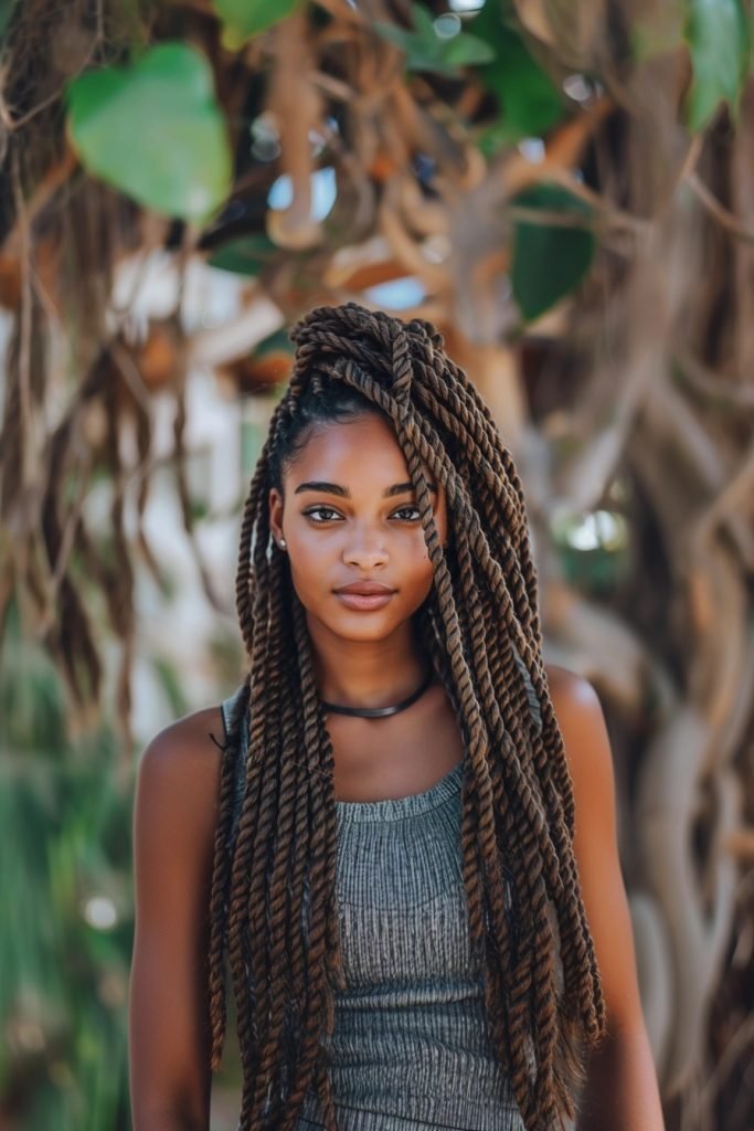 Crochet Braids hairstyles for black hair