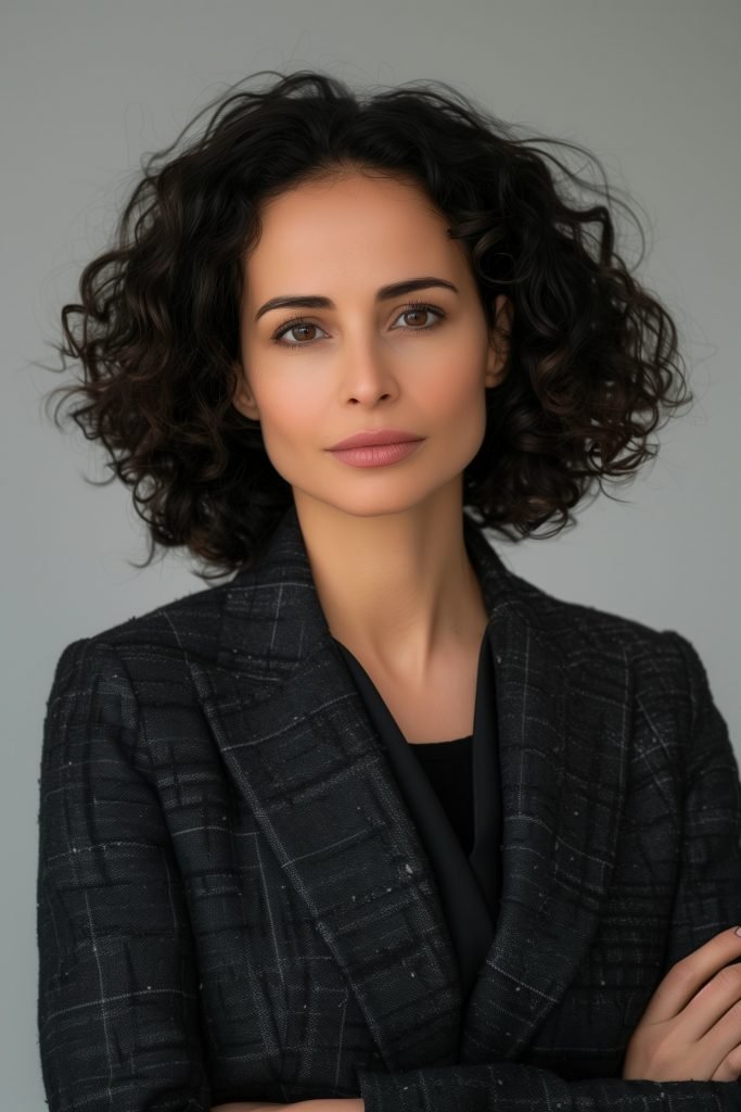 Curly Bob Hairstyles for Medium Length Hair