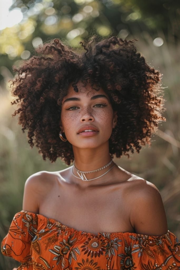 Curly Fro hairstyles for black hair