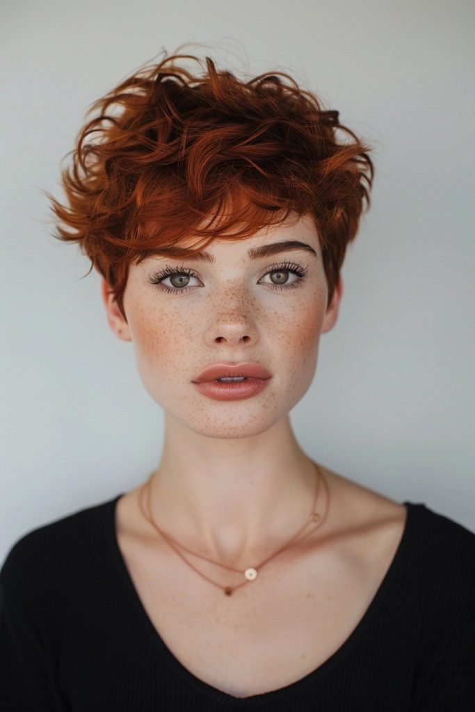 Curly Pixie Cut hairstyles curly hair