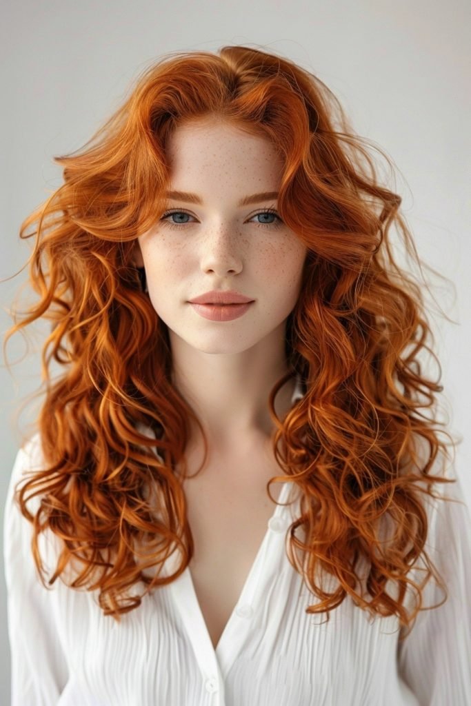 Curly Side Part hairstyles curly hair