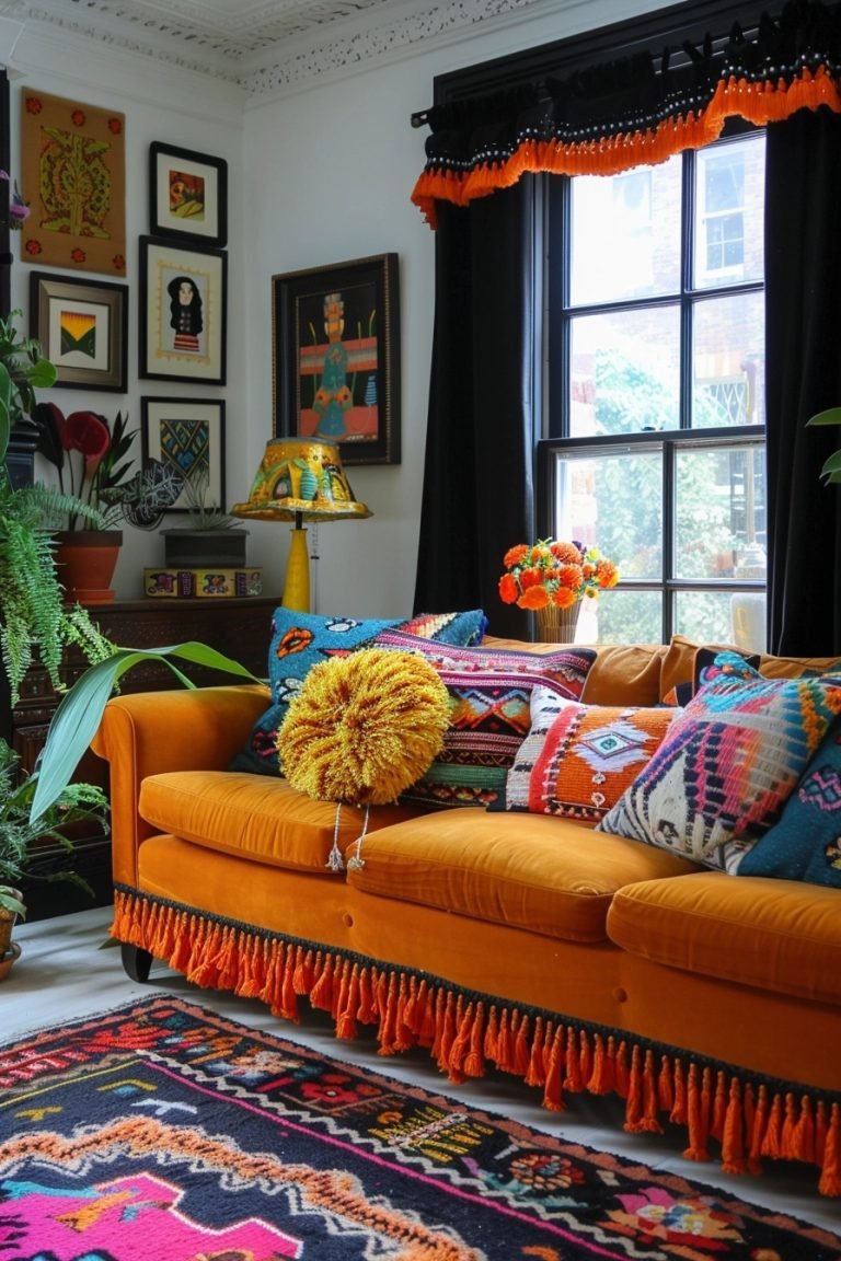 29 Black Curtains Living Room Ideas For Modern Glam - Courtneys World