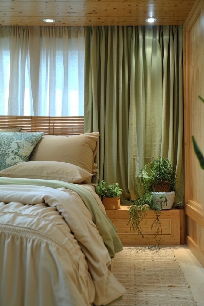 Eco-Friendly Guest Bedroom