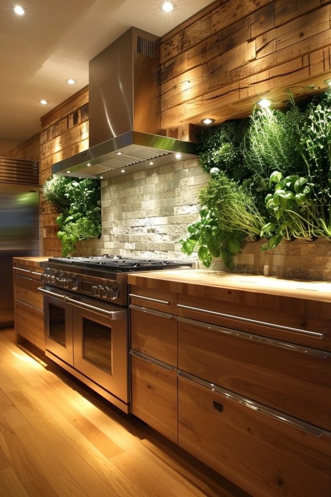 Eco-Luxe Sustainable Kitchens