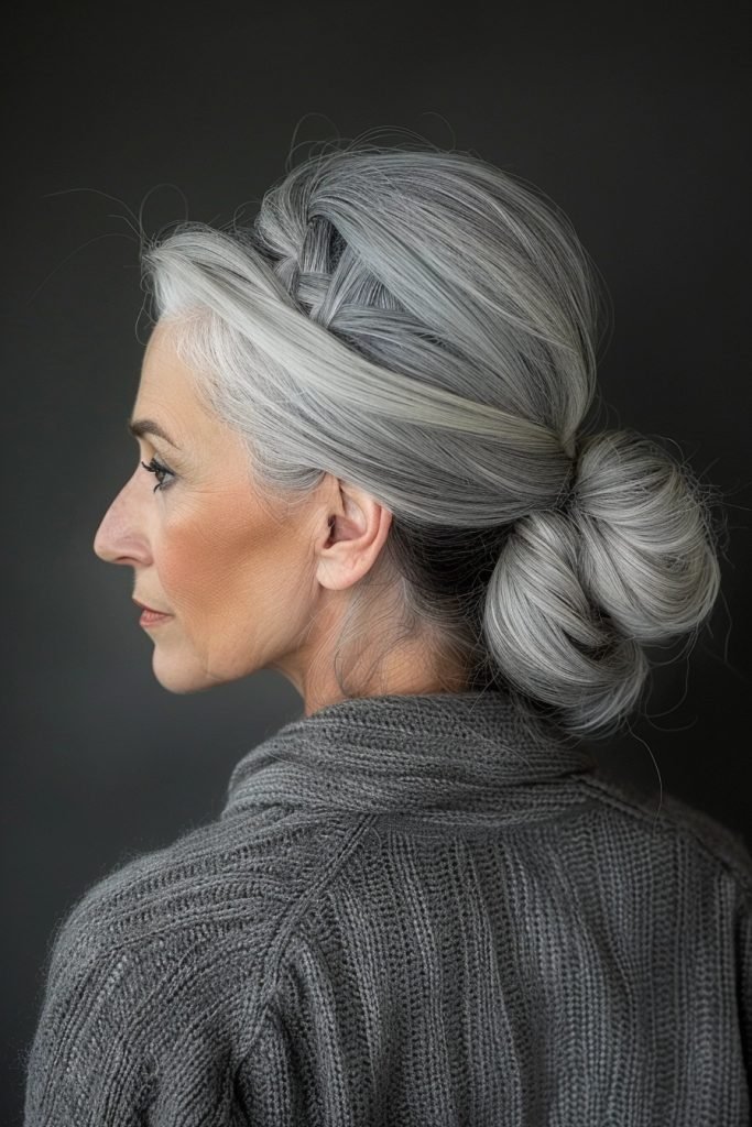 Elegant Bun hairstyles