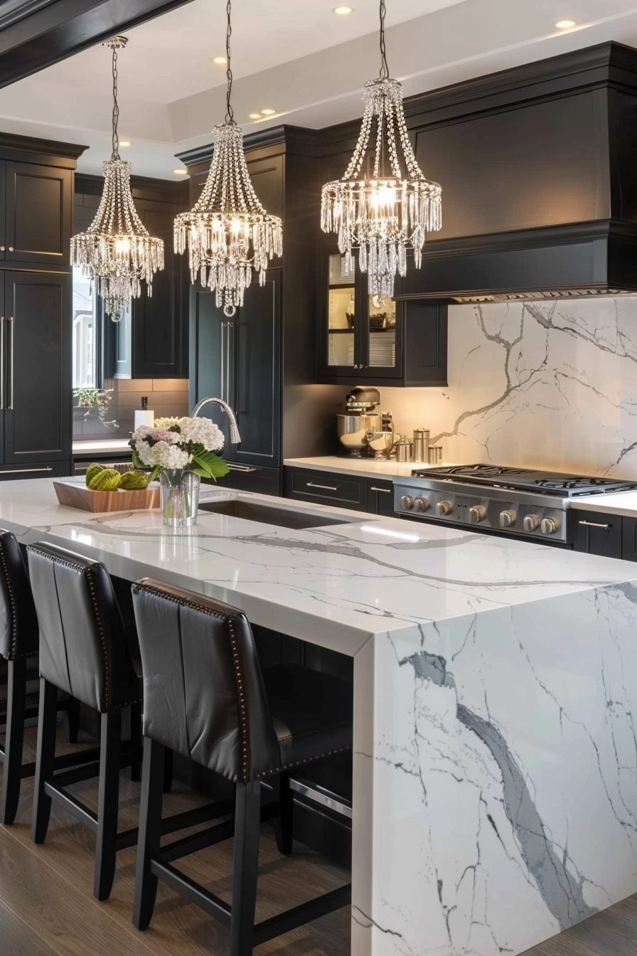 29 Black And White Modern Kitchen Ideas For A Stunning Makeover ...