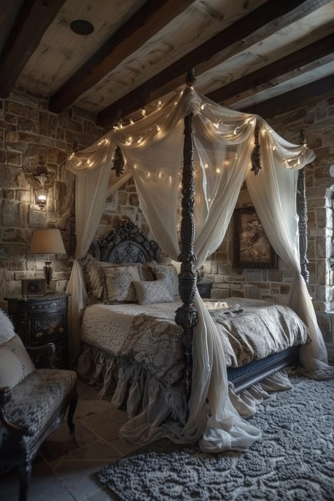 Ethereal Gothic Bedrooms