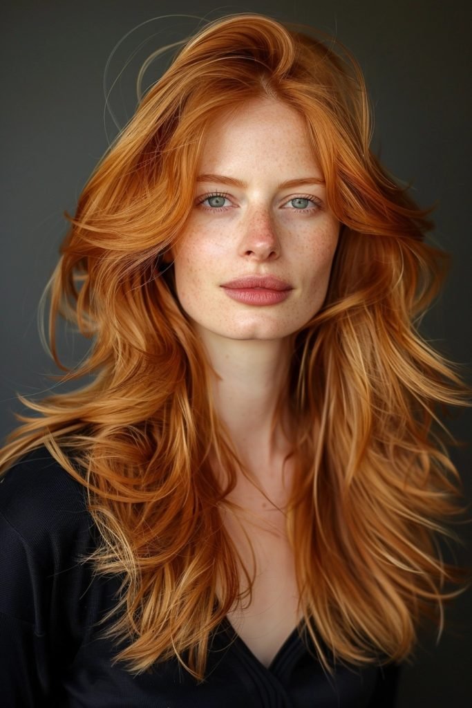 Feathered Layers hairstyles for long hair