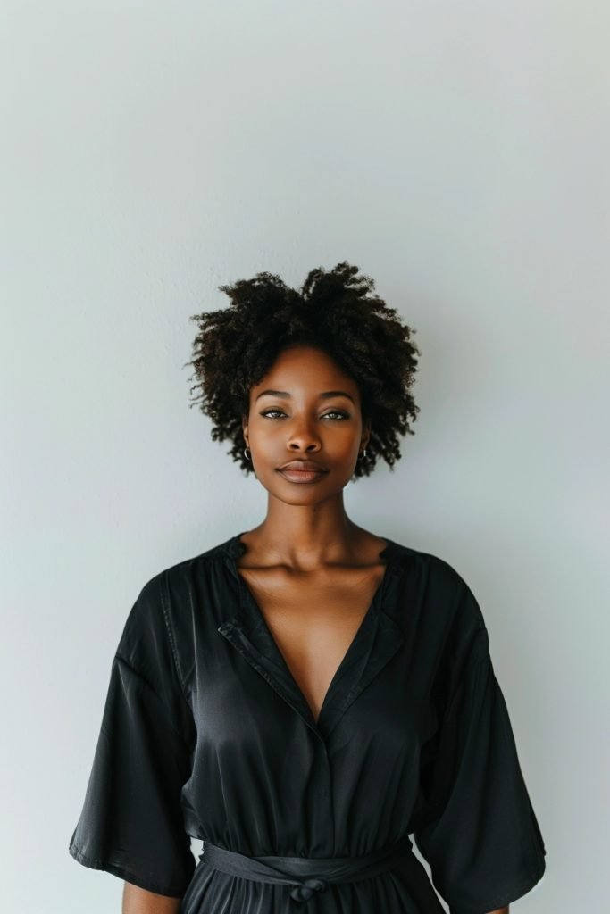 Finger Coils hairstyles for black hair