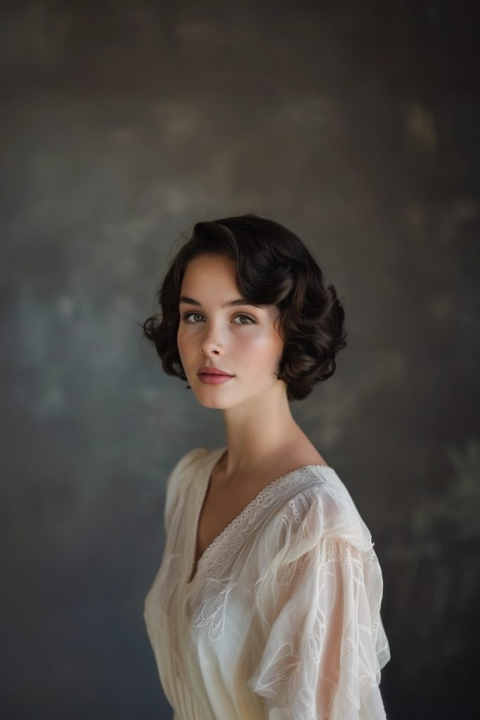 Finger Waves hairstyles curly hair