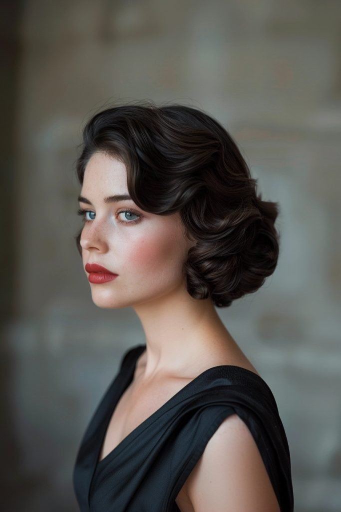 Finger Waves hairstyles curly hair