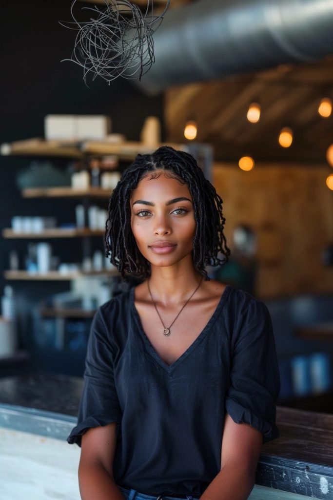 Flat Twists hairstyles for black hair