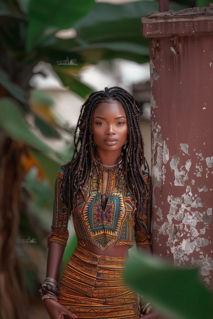 Fulani Braids hairstyles for black hair