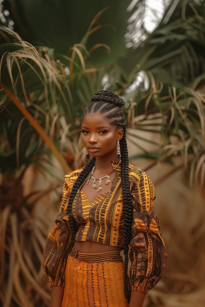 Fulani Braids hairstyles for black hair