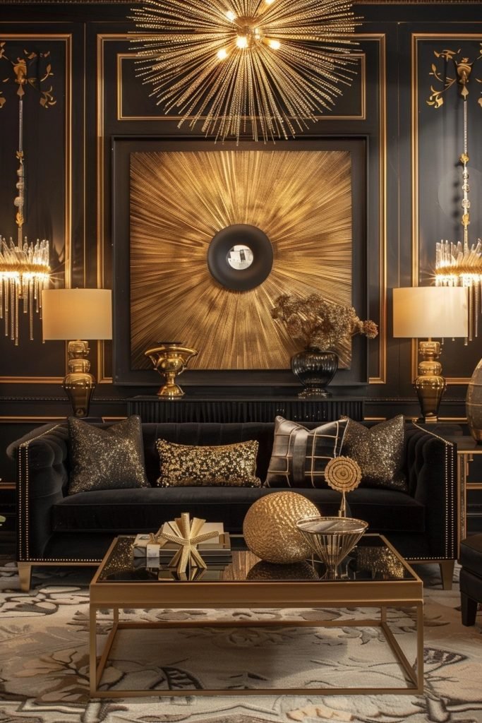 Glamorous Gold Touches