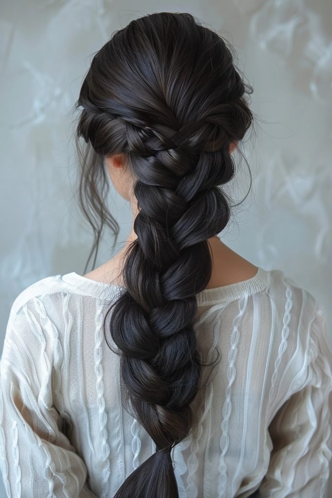 Halo Braid hairstyles for black hair