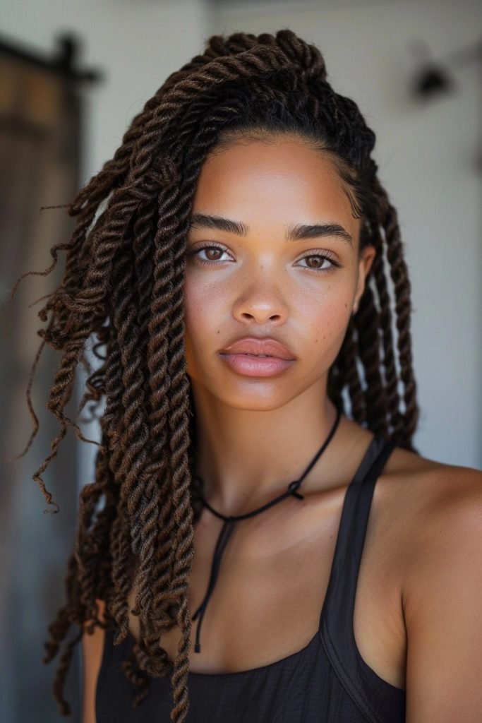 Havana Twists hairstyles for black hair