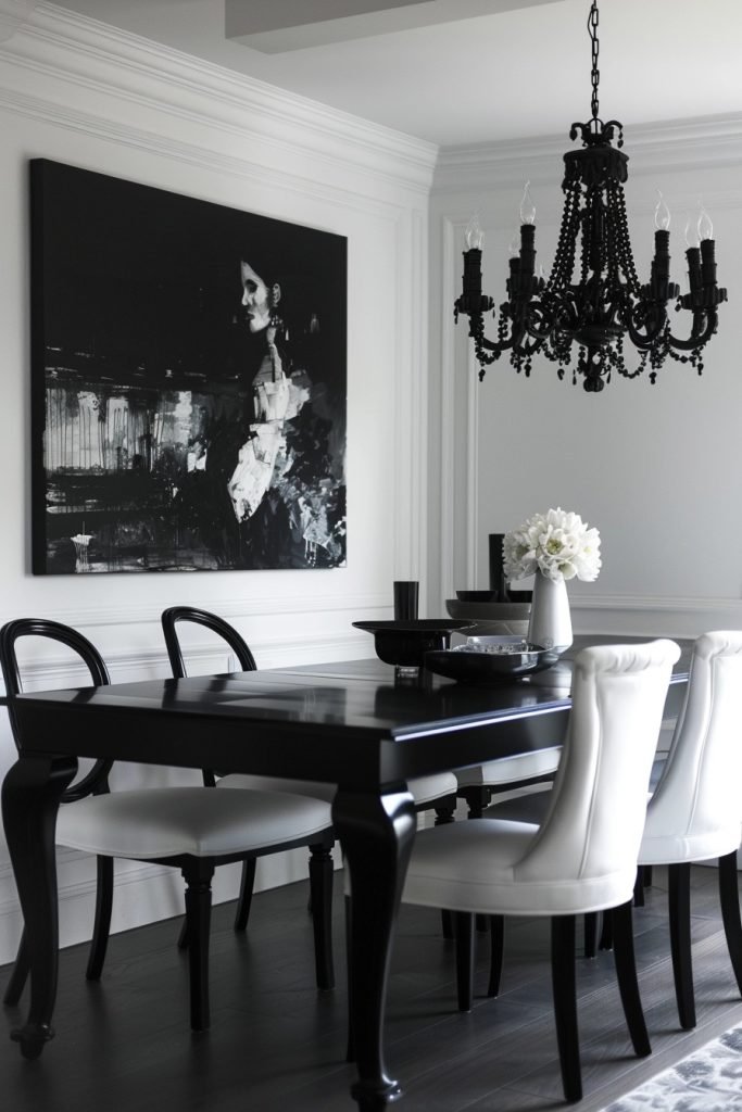 High-Contrast Urban Elegance