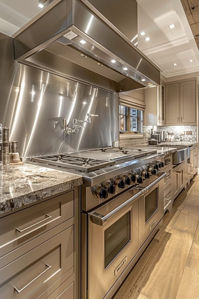 High-End Gourmet Cooking Spaces