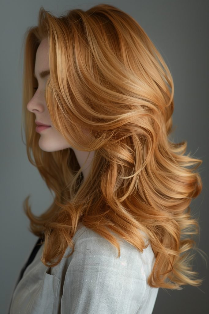 Layered Curls Hairstyles for Medium Length Hair