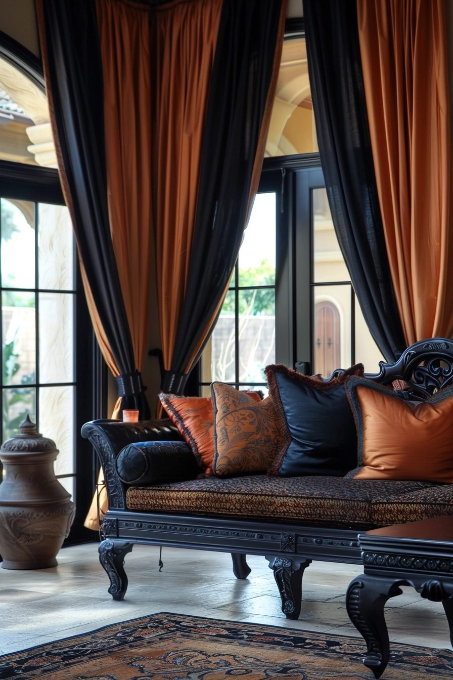 29 Black Curtains Living Room Ideas For Modern Glam Courtneys World