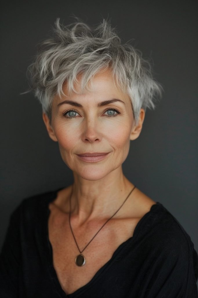 Messy Pixie hairstyles