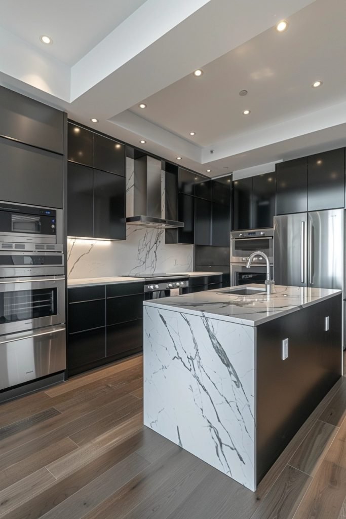 Minimalist Metro Kitchen