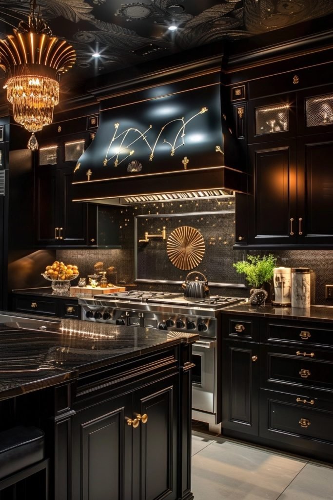 Modern Art Deco Inspired Kitchens