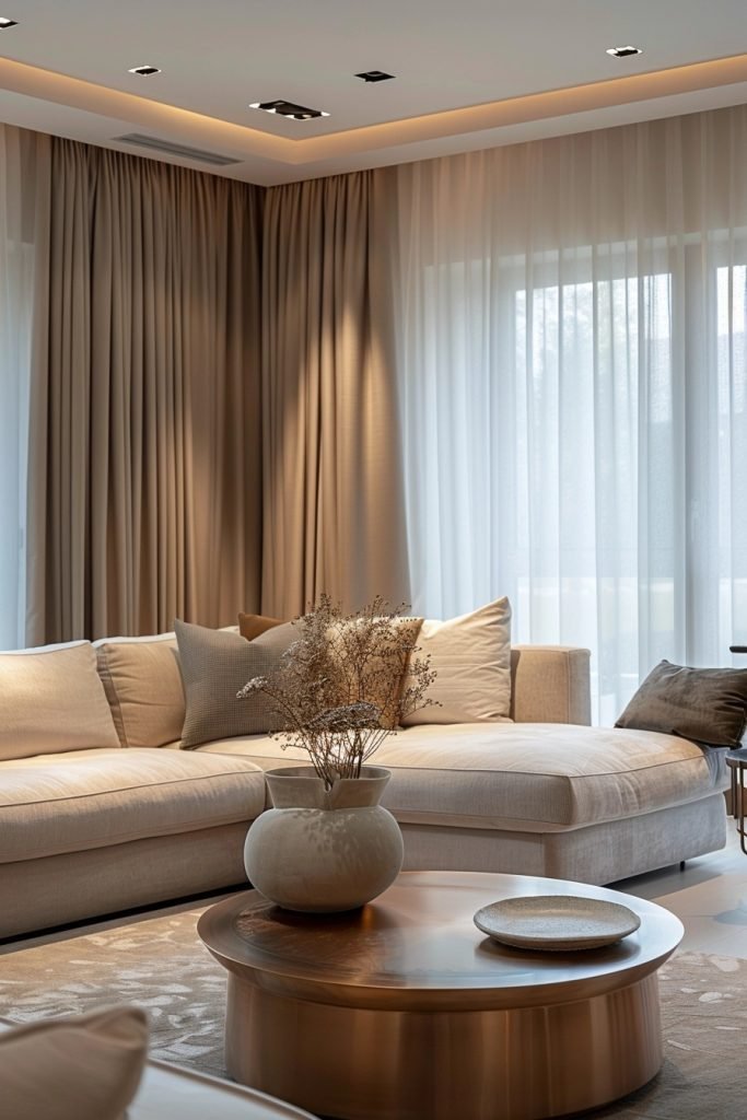 Modern Minimalist Drapes