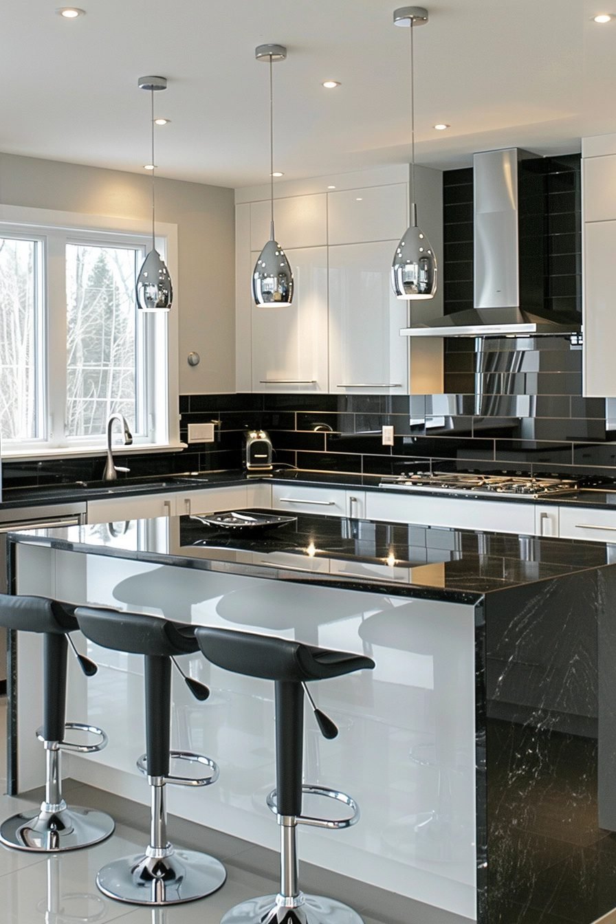 29 Black And White Modern Kitchen Ideas For A Stunning Makeover