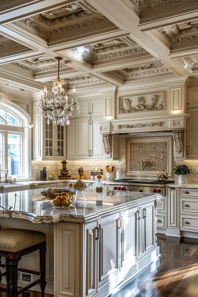 Opulent Ornate Detail Kitchens
