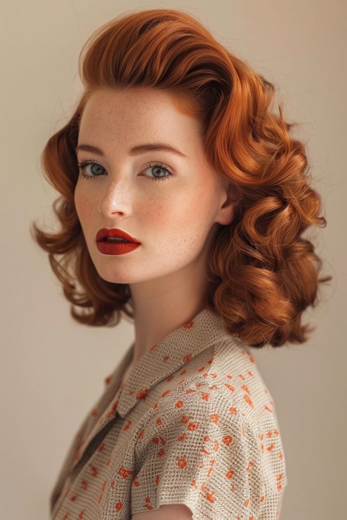 Pin-Up Curls hairstyles