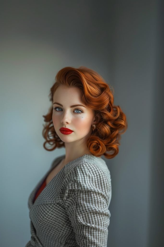Pin-Up Curls hairstyles