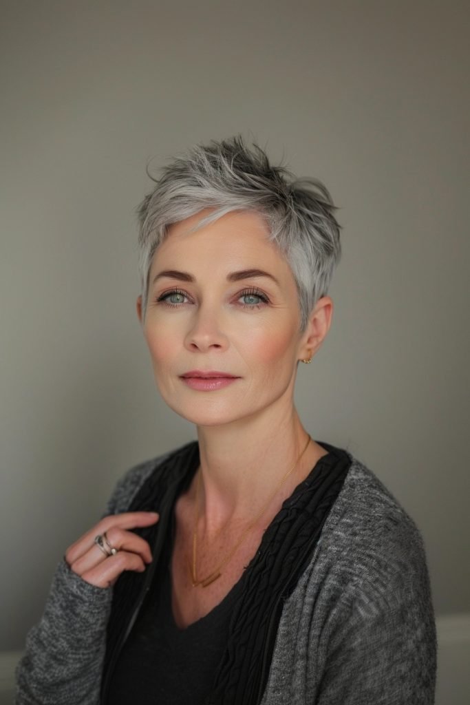 Relaxed Pixie hairstyles