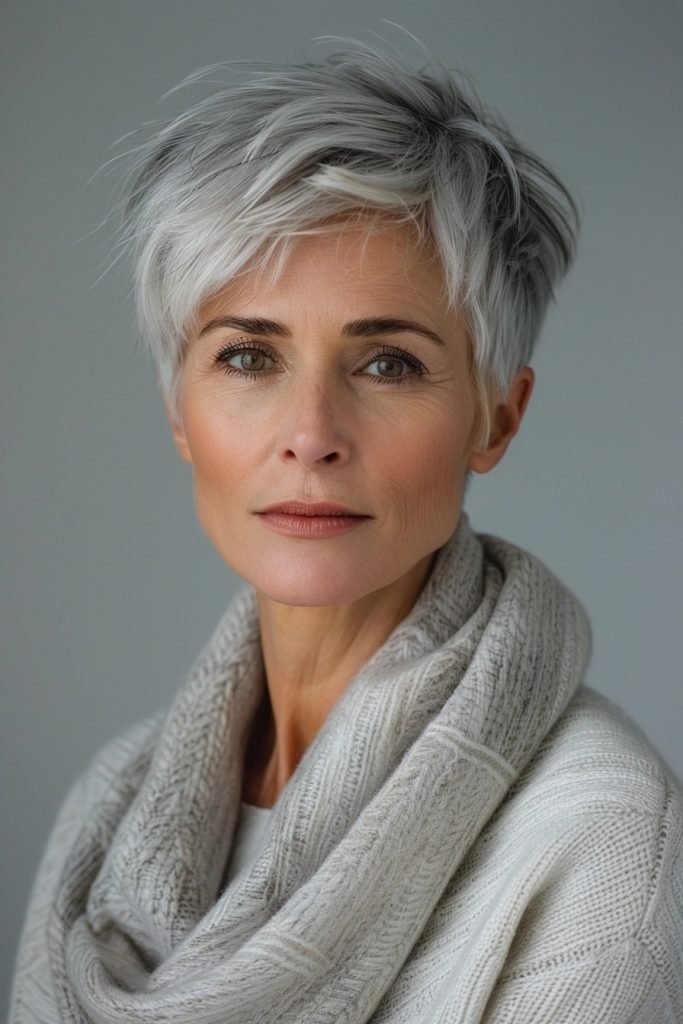 Relaxed Pixie hairstyles