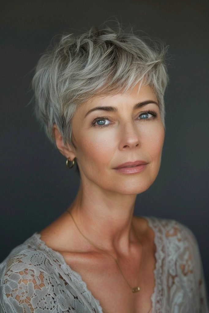 Relaxed Pixie hairstyles