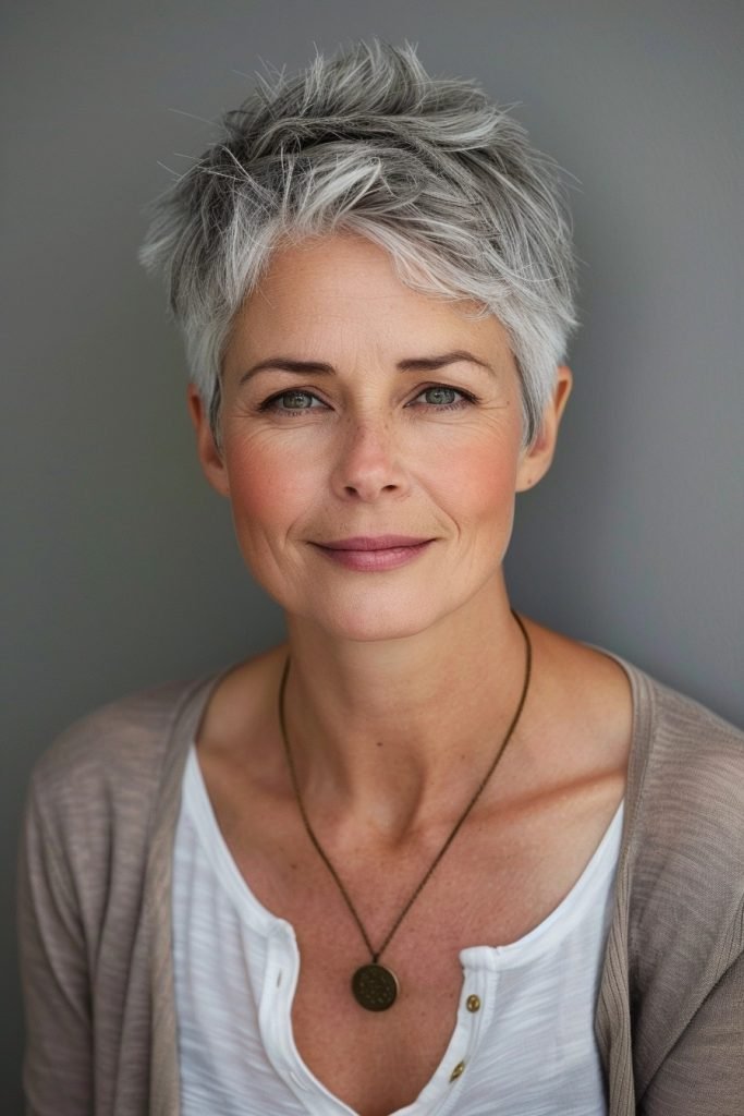 Relaxed Pixie hairstyles