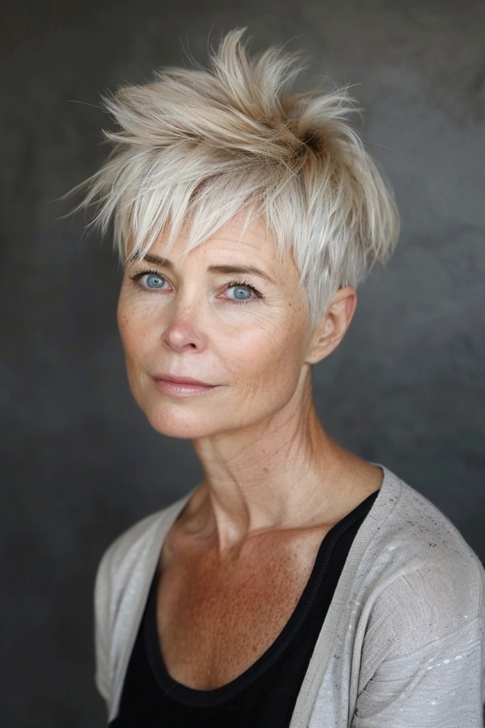 Short and Spiky hairstyles