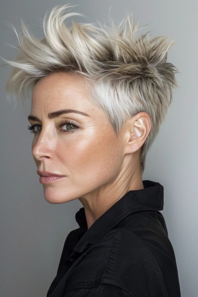 Short and Spiky hairstyles