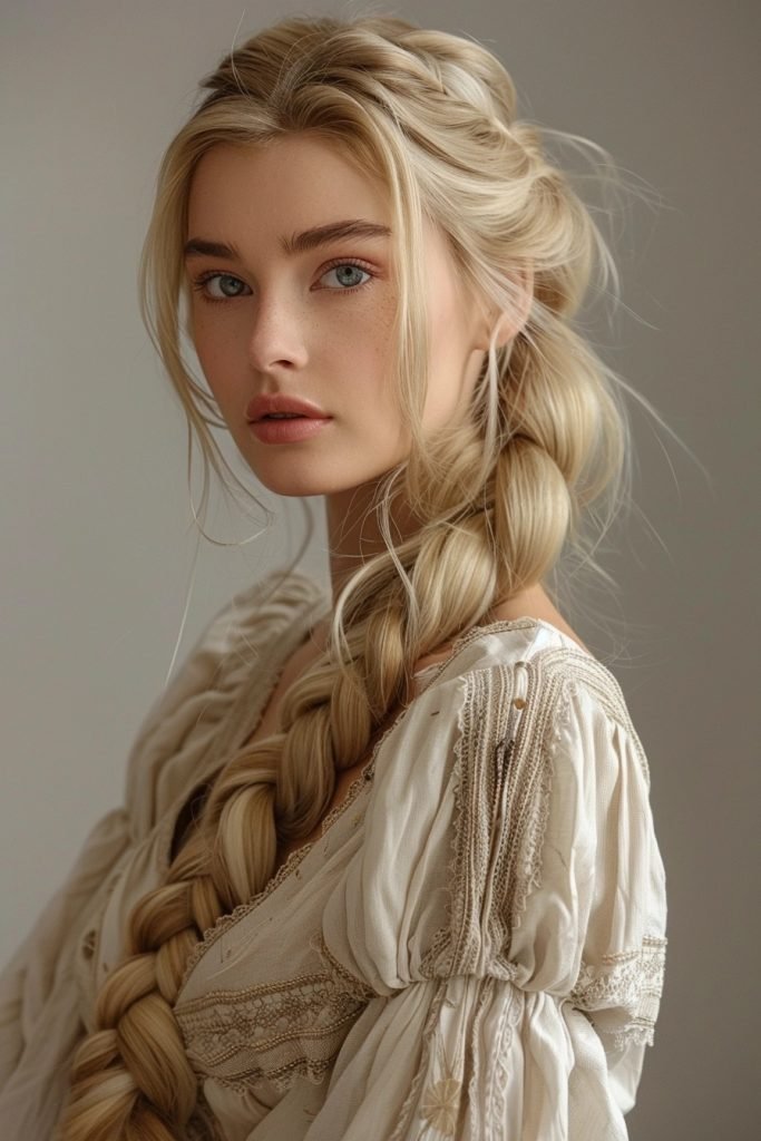 Side Braid hairstyles for long hair