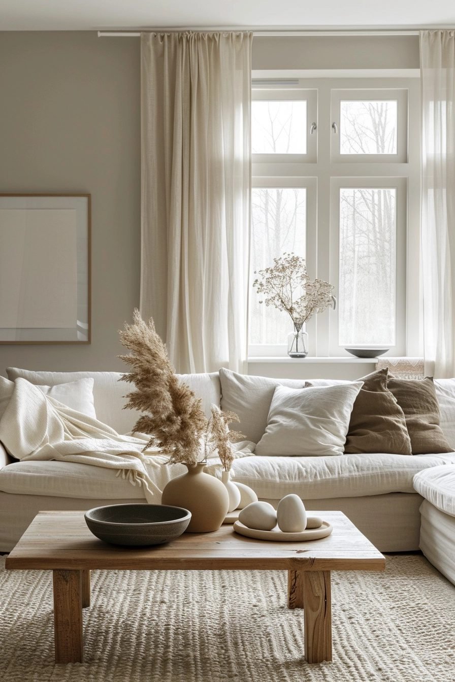 Image showcasing 29 Curtains Ideas For Living Room To Add A Touch Of Elegance ...