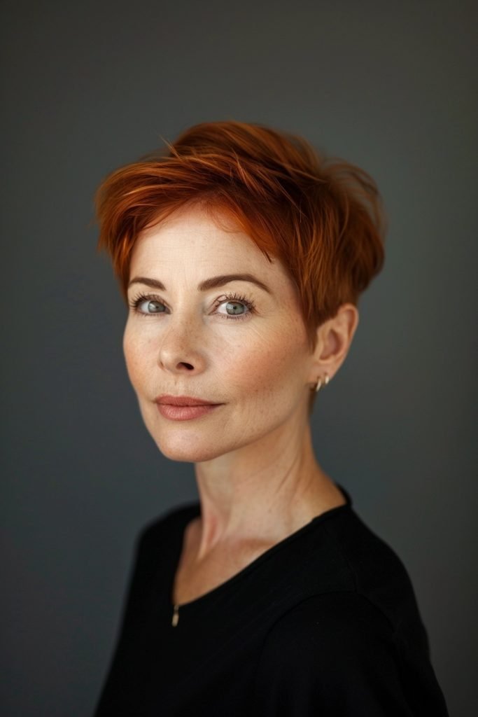 Smooth Tapered Cut hairstyles